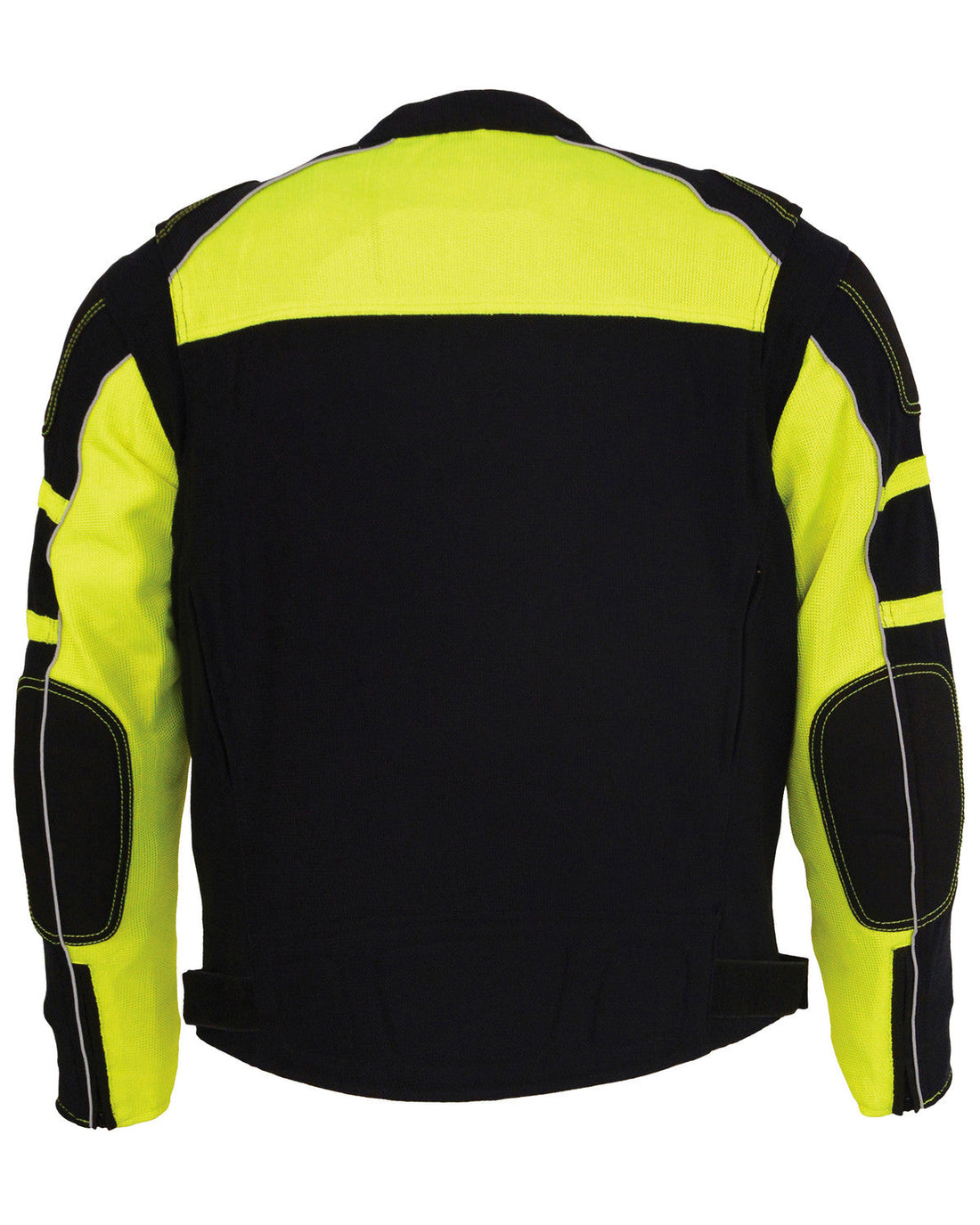 Men’s Mesh Racing Jacket with Removable Rain Liner – All-Weather Biker Jacket