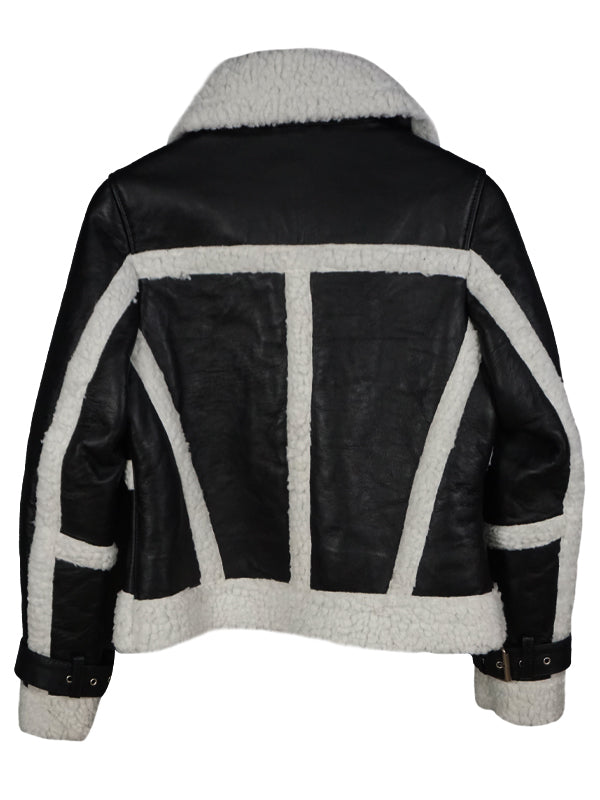 Women’s Arlo Shearling Leather Jacket – Bravo Bros Premium Winter Wear