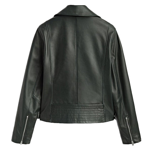 Women’s Black Leather Jacket – Sleek & Timeless by Bravo Bros