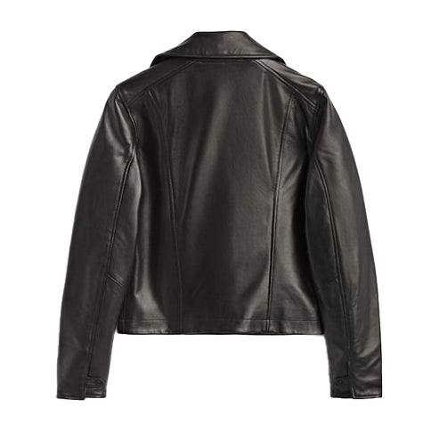 Women’s Motorcycle Leather Jacket – Sleek & Bold by Bravo Bros