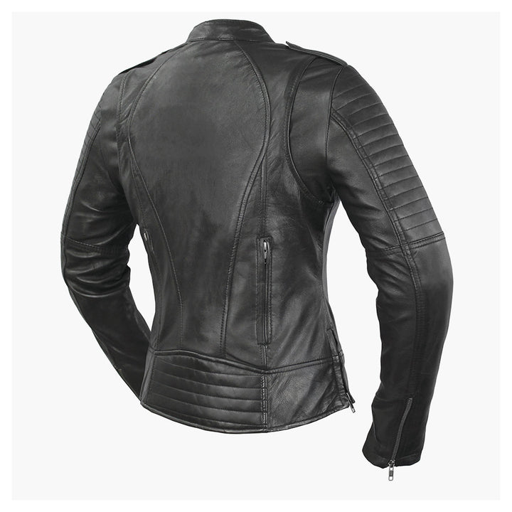 Bravo Bros Biker Women’s Motorcycle Leather Jacket