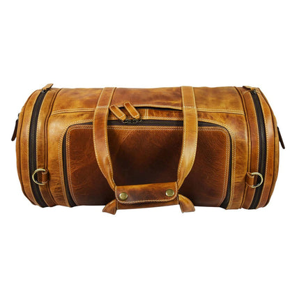 Bravo Bros WanderLux Premium Leather Carry-On Bag – Luxury for Modern Travelers