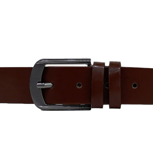 Bravo Bros Men’s Brick Red Handmade Leather Belt – Premium & Durable