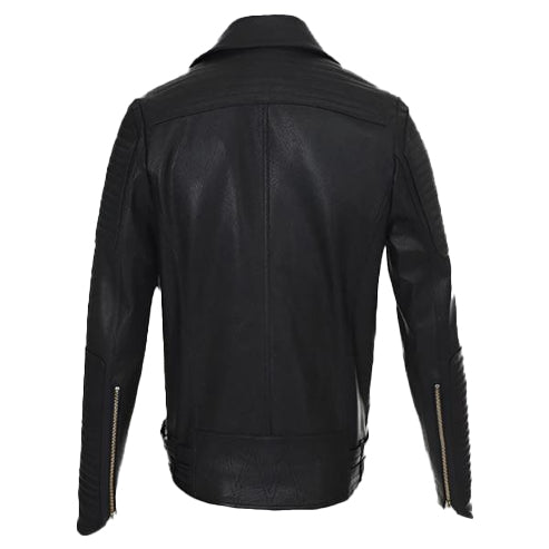 Men’s Unique Style Fashion Leather Jacket