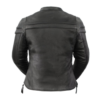 Bravo Bros Maiden Women’s Motorcycle Leather Jacket