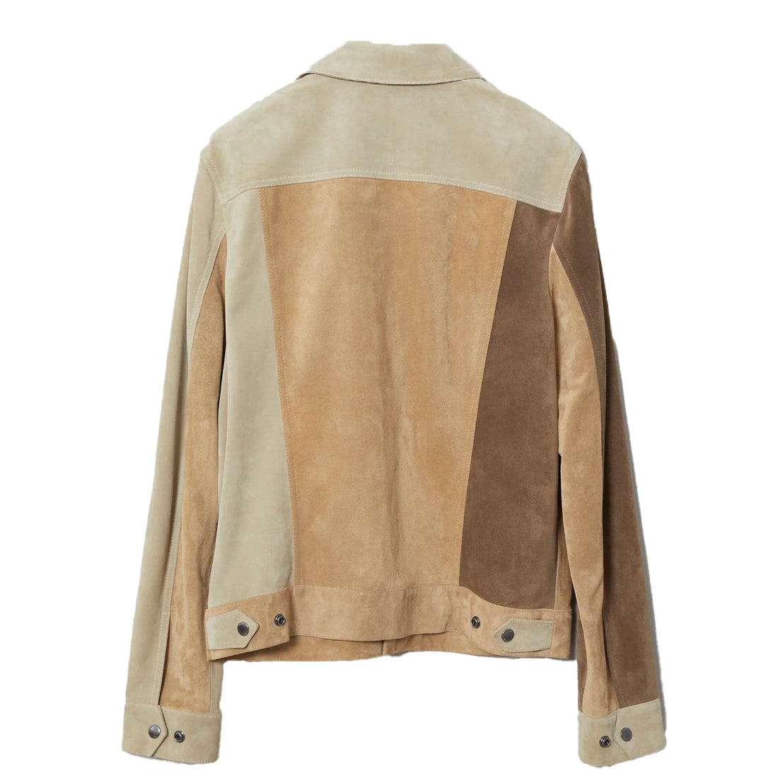 Men’s Suede Leather Biker Shirt Jacket – Jeans Style