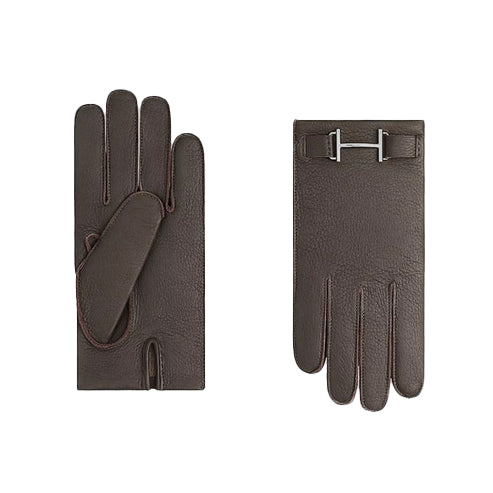 Bravo Bros Men’s Hand-Sewn Sheepskin Leather Gloves – Perfect Stretch & Warm