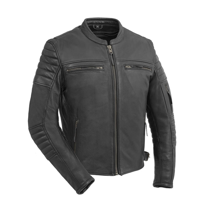 Commuter Men’s Motorcycle Leather Jacket