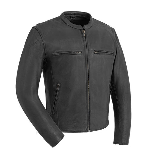 Indy Men’s Motorcycle Leather Jacket