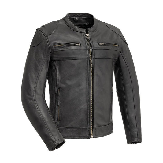Nemesis Men’s Motorcycle Leather Jacket