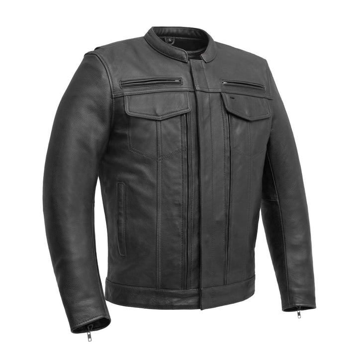 Raider Men’s Motorcycle Leather Jacket