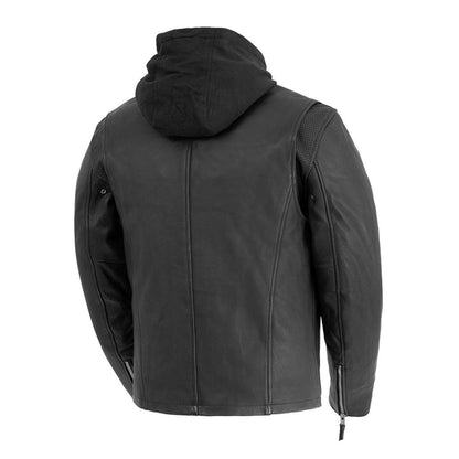 Street Cruiser Men’s Motorcycle Leather Jacket