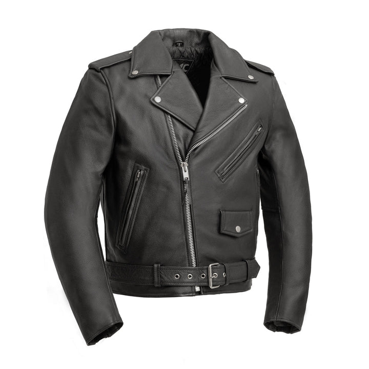 Superstar Men’s Motorcycle Leather Jacket
