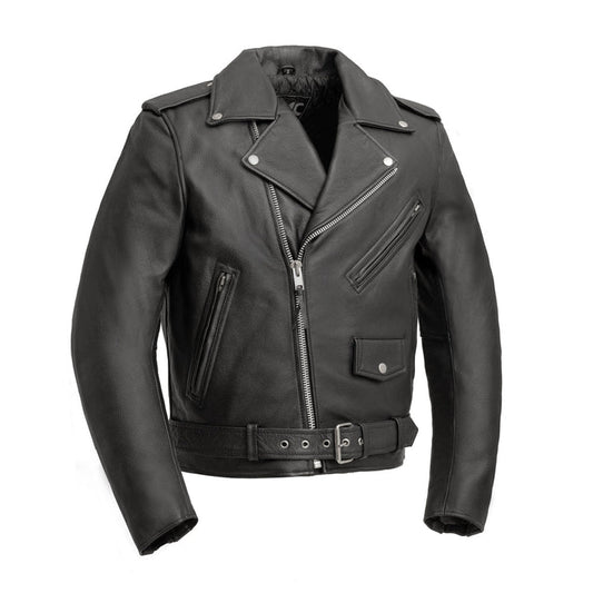 Superstar Men’s Motorcycle Leather Jacket