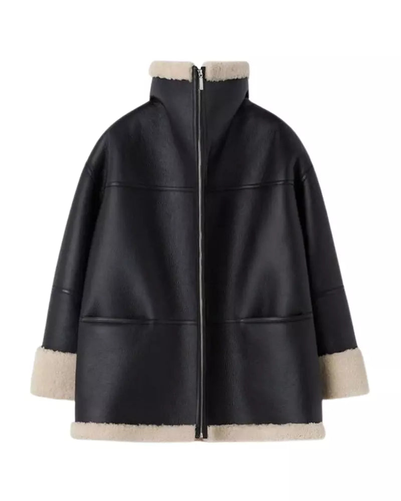 Women’s B3 RAF Aviator Sheepskin Leather Jacket