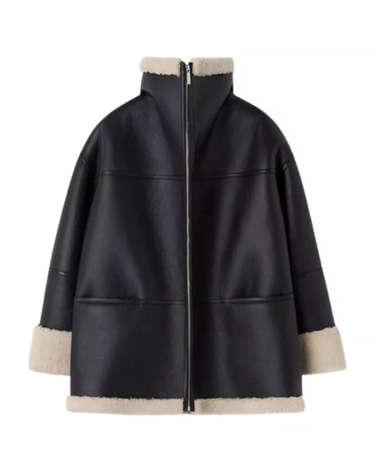 Women’s B3 RAF Aviator Sheepskin Leather Jacket